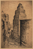 St G 139
          <br/>
          Broad and Nassau streets te New York
          <br/>
          <em>Schutz, Anton (1875-1940)</em>